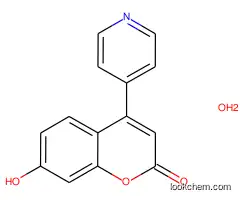 7-Hydroxy-4-(pyridin-4-yl)coumarin monohydrate